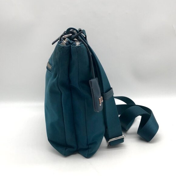Tumi Teal  Nylon Voyageur Tula Crossbody & Wallet - Picture 4 of 11
